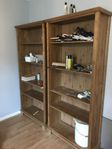 Två bokhyllor + tv-bänk + arbetsbord