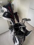 Golfset för herrar.