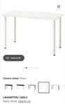 Ikea Desk 120 x 60