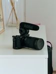Sony A6500 kamera med tillbehör