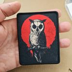 uggla tygmärke patch 