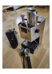 Gaggia Classic Espressomaskin och Ascaso kaffekvarn.