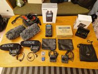 Ljudutrustning - Tascam, DJI, RØDE - Paket eller separat
