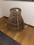 Lampskärm/Korglampa Rotting