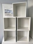 IKEA Förhöja kubhyllor 30x30 cm och 25 cm djupa