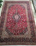 äkta handknuten persisk matta(mashad)200×296cm