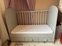 Spjälsäng IKEA Gonatt inkl madrass