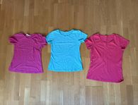 3 t-shirts (2 rosa och en turkos) i storlek M från Stadium