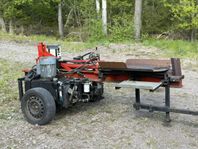 Helhydraulisk vedklyv med dieselmotor