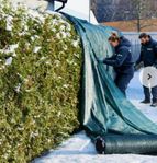 Skuggnät 4 meters bredd 70 meter lång Vintertäckning