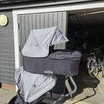 Barnvagn Ligg- och sittdel Kronan