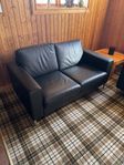 Soffgrupp i skinn 4000kr ord. 25000kr