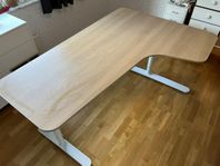 skrivbord ikea ekfanér