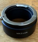 Novoflex Leica R till Nikon Z adapter