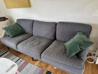 Soffa ikea stocksund med 2 fåtöljer 