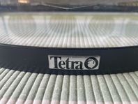 TETRA akvarium 60l halfmoon design svart