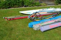 Vindsurfingpaket RAY funboard med centerbord frn Surfpartner