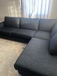 Rymlig Mio-soffa (6-sits) med tvättbar klädsel – toppski