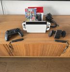 Nintendo Switch OLED nyskick + kontroll & smashbros
