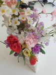Snäcka med blommor 