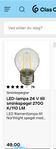 8 stycken 24 V Ledlampor till Northlight Sminkspegel