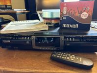 Philips CDR 765 + fjärr & 50+ CD-R Music-skivor