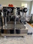 espressomaskin med kvarn