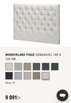 Wonderland sänggavel 180 bred