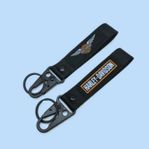 2 sided printed Harley Davidson Keyring New  