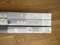 Rullgardin mörkläggning ny 160 cm Kirsch blackout ljusgrå