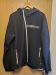 Cross Softshell Robot jacka med huva svart storlek XL NY