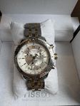 Tissot PRS 200 chronograph halvguld