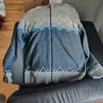 Helly Hansen gråblå tröja, str XXL 100% Lammull (shell) N