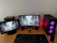 Hela PC setup | 7800X3D/7800XT/2TB SSD/32GB DDR5