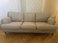 Klassisk Howard soffa 3-sits