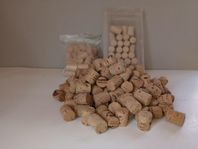 natur kork 22 mm och vinkork 