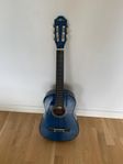 Junior Klassisk Gitarr Blå