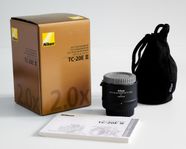 Nikon – AF-S Telekonverter TC-20E III – toppskick 