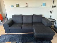 Soffa med schäslong