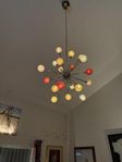 Ovanlig taklampa med 20 st lampor a 10 w