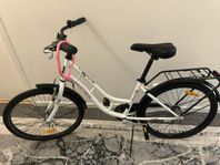 Barncykel 24 tum 10–15 år  Justerbar sadel, ringklocka & 
