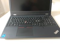 ThinkPad P15 gen 2, i7 och 32 GB ram, Nvidia Rtx A3000