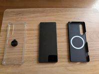 Sony Xperia 1 V + 2 skal, skärm & kameraskydd