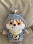cute doll with fluffy clothes