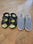 Sandal och tygskor 