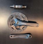 Vevparti Shimano Acera FC-T3010 m. vevlager Shimano BB-UN26