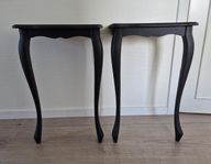 2 Svarta sängbord 