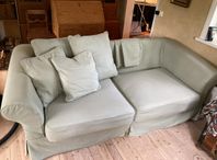 soffa och matchande fåtölj 