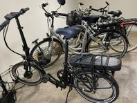 vikbar elcykel