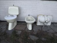 Vintage Wc-set från Gustavsberg